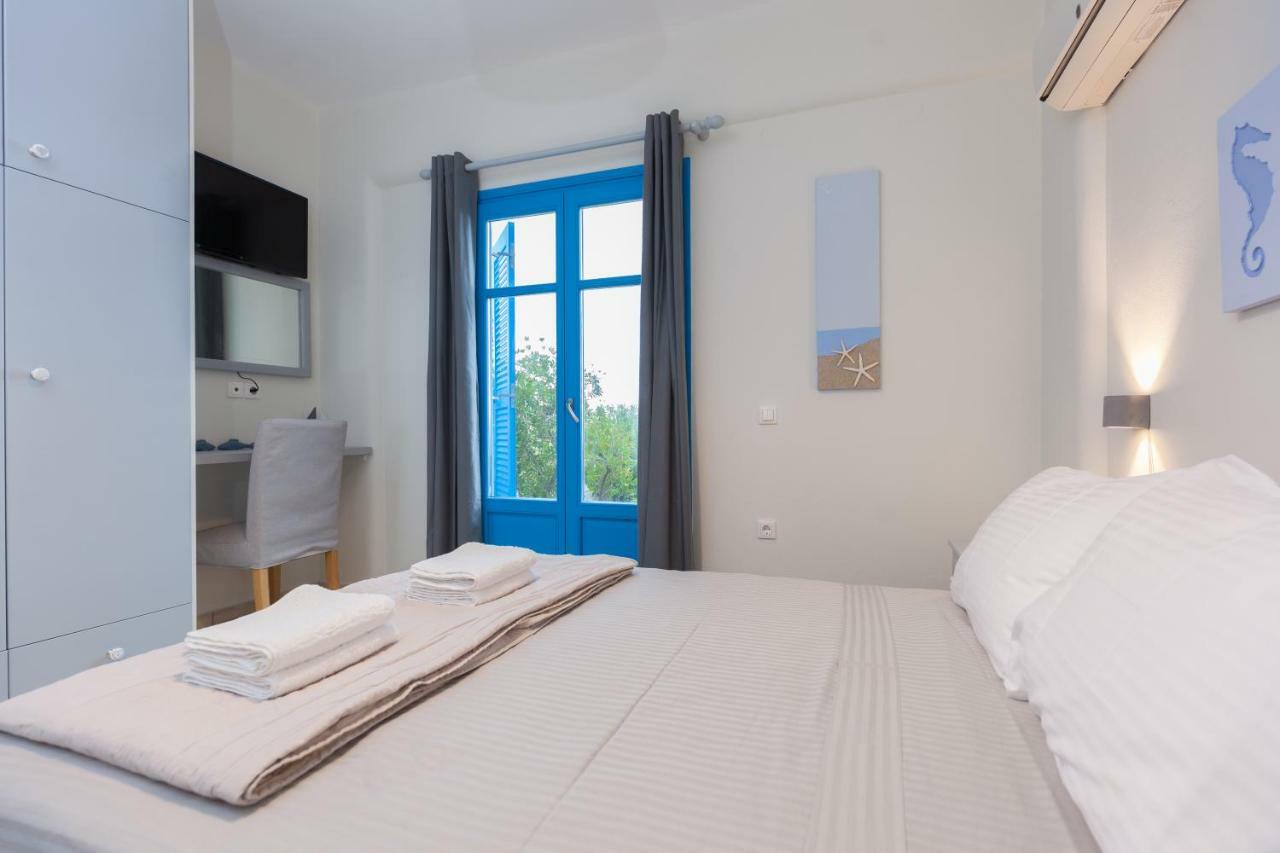 הוילה Just Blue With Amazing Sea Views In פיסו ליבאדי מראה חיצוני תמונה