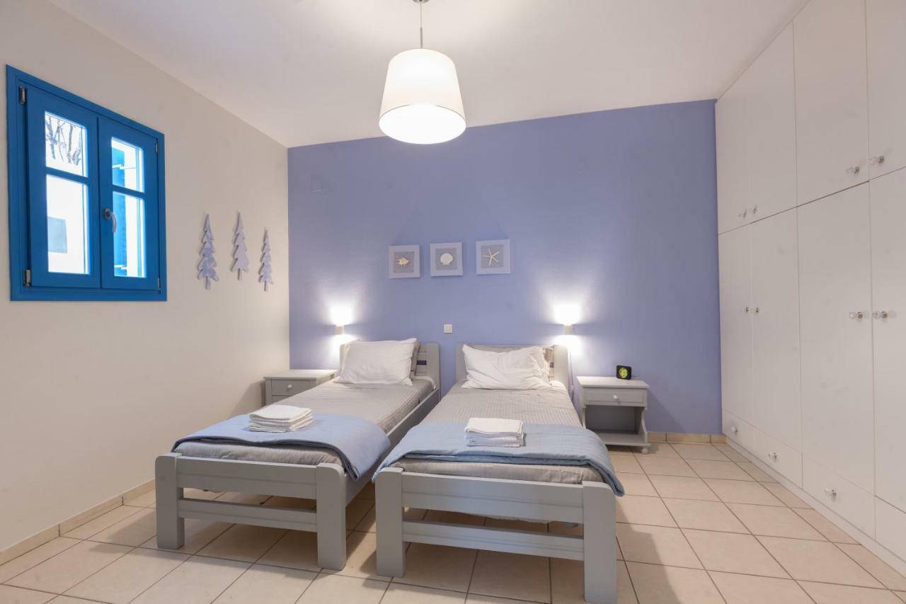 הוילה Just Blue With Amazing Sea Views In פיסו ליבאדי מראה חיצוני תמונה