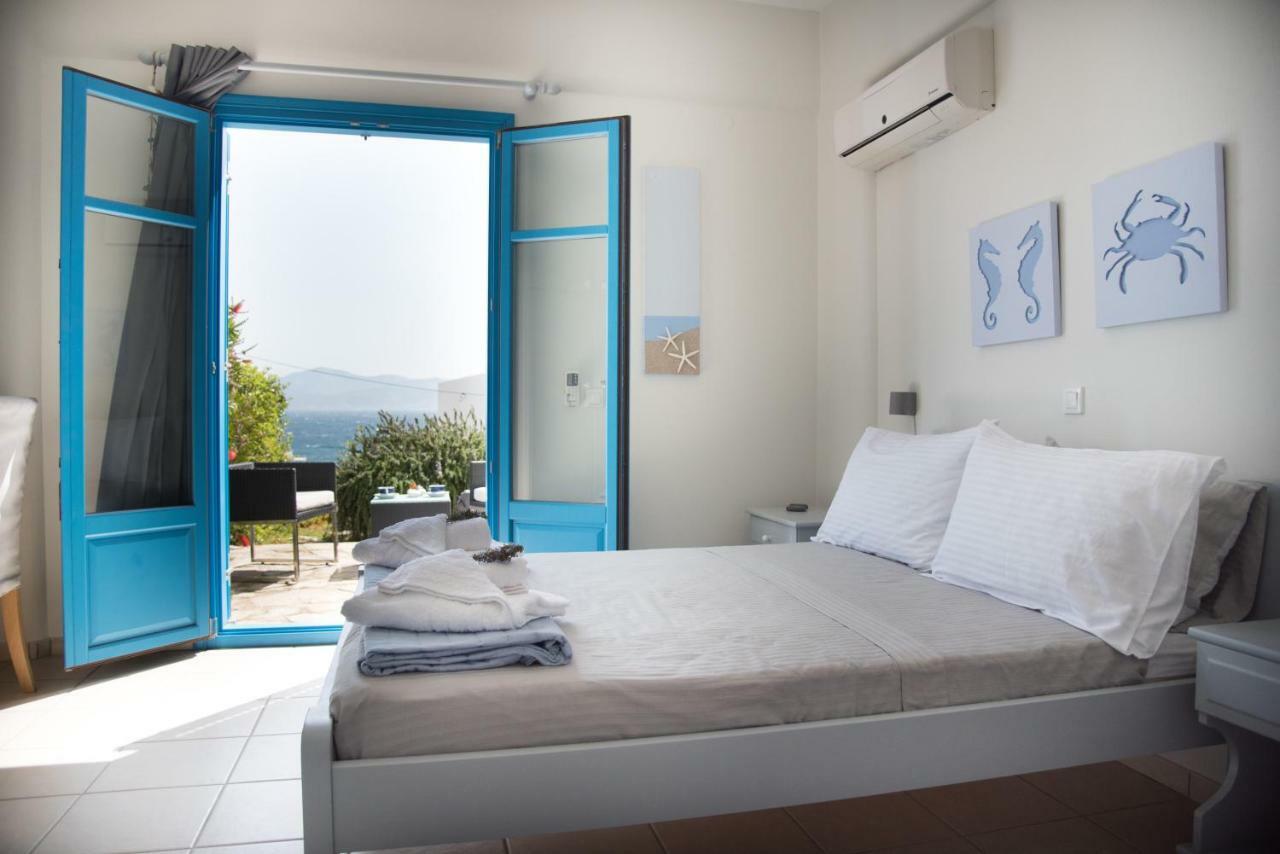 הוילה Just Blue With Amazing Sea Views In פיסו ליבאדי מראה חיצוני תמונה