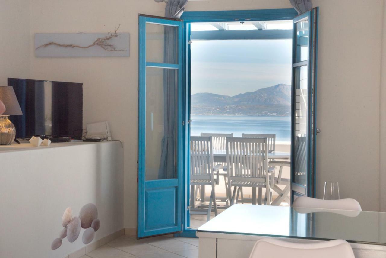 הוילה Just Blue With Amazing Sea Views In פיסו ליבאדי מראה חיצוני תמונה